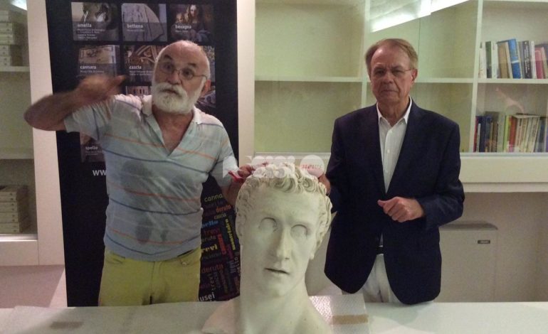 Antonio Canova, mezzo busto ritrovato a Bettona: esposto al Museo della città