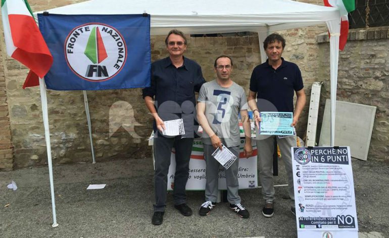 No alla riforma costituzionale, la campagna del Fronte Nazionale Bastia