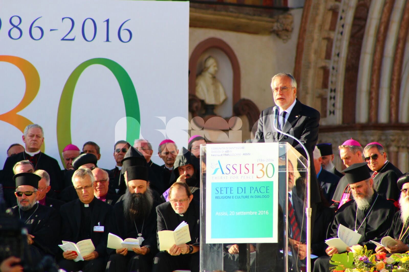 Sete di Pace, Massimo Zubboli: "Andrea Riccardi cittadino onorario di Assisi"