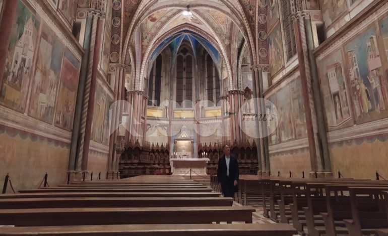 Viaggio nella grande bellezza, riprese ad Assisi per Cesare Bocci (FOTO+VIDEO)