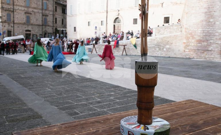 Palio di San Rufino 2021: ad Assisi mostra, mercatino e sfida a suon di balestra (foto)