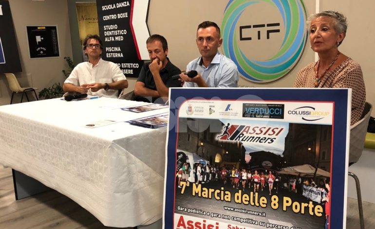 Marcia delle 8 porte 2018 ad Assisi, presentato il programma: lo sport incontra la solidarietà