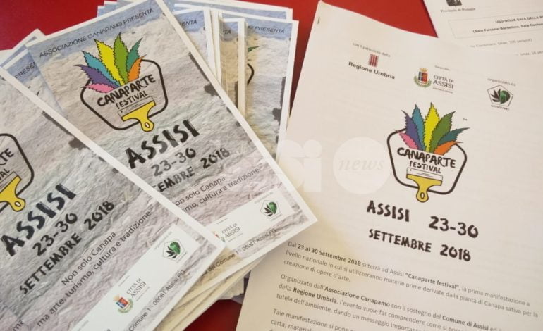 Ad Assisi arriva CanapArte Festival 2018: il programma dal 22 al 30 settembre