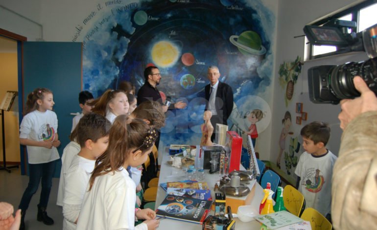 Alla scuola primaria di Tordandrea inaugurato il laboratorio La Torre delle Scienze