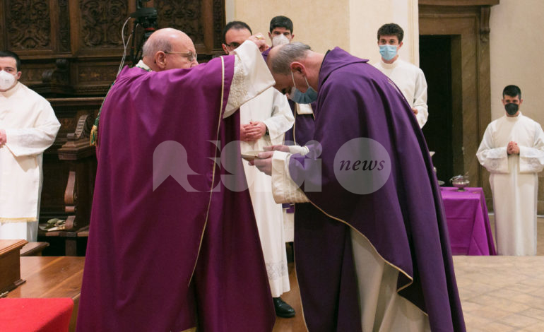 Quaresima ad Assisi 2021, ieri a San Rufino la messa delle Ceneri (foto)