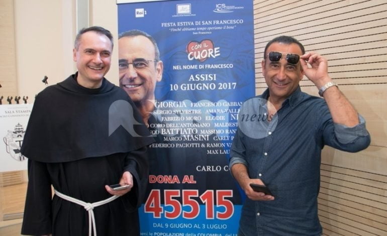Con il cuore, presentata ad Assisi l’edizione 2017: i  cantanti sul palco