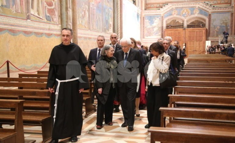 Mattarella: “Per il Duomo di Norcia e la Basilica Superiore di Assisi affetto particolare”