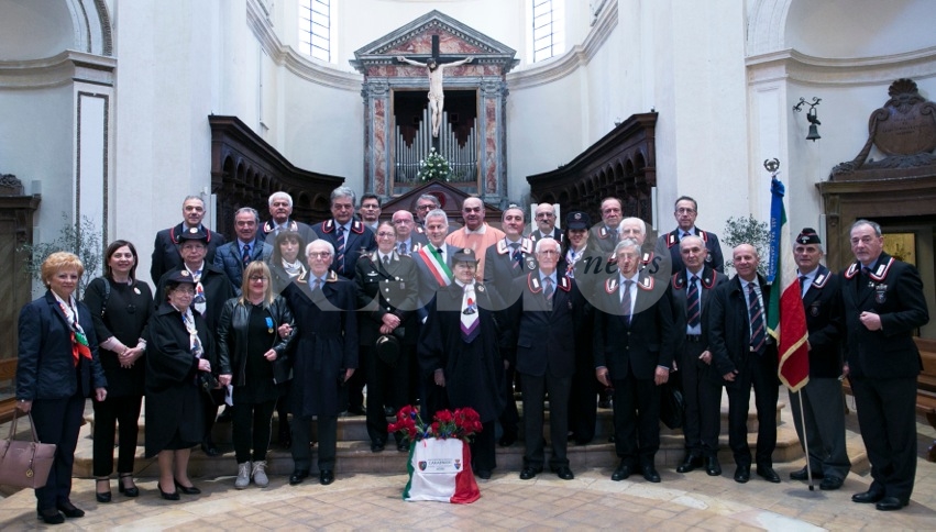 L'Associazione nazionale Carabinieri di Assisi celebra la Festa del Socio 2019