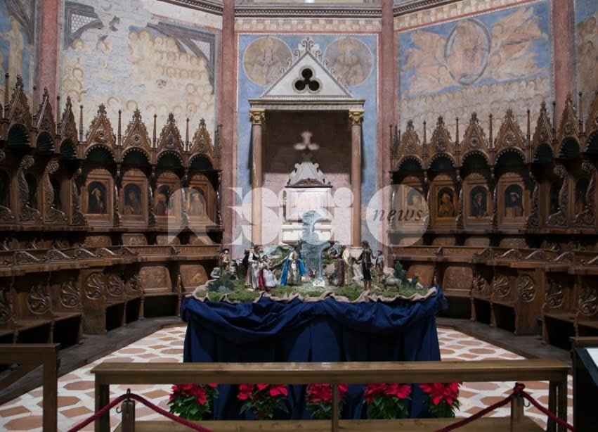 Ad Assisi dalla Liguria un presepe storico del '700: le foto