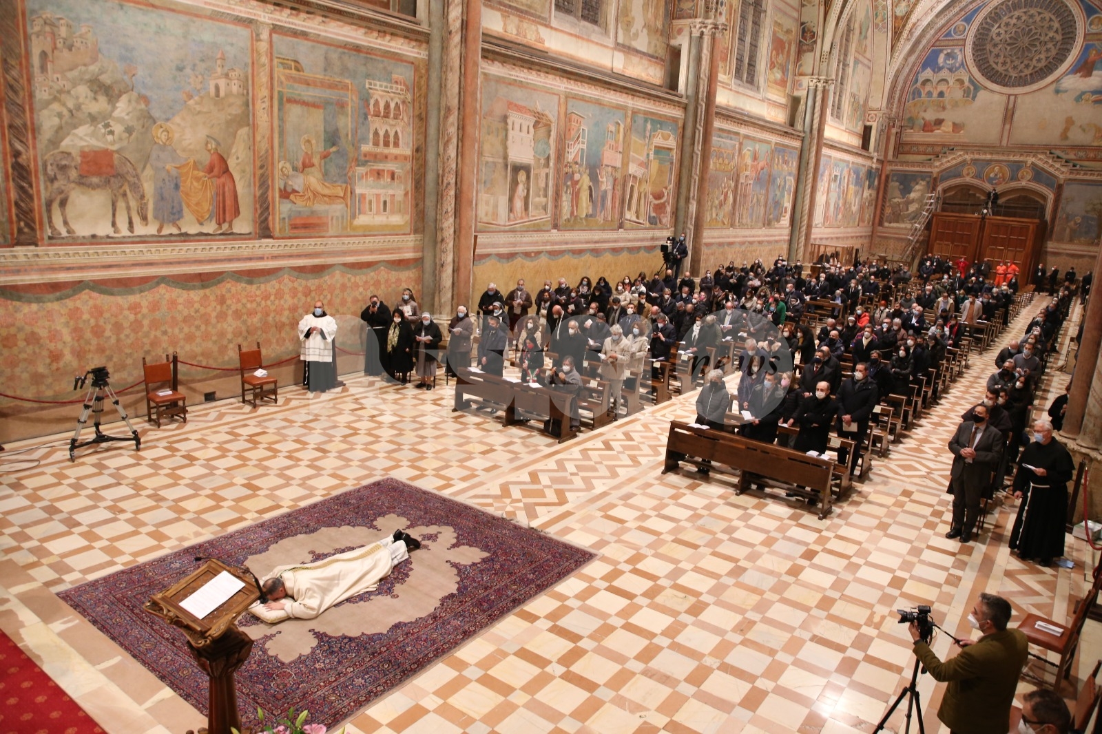 Mauro Gambetti vescovo: celebrazione solenne nella Basilica di San Francesco (foto+video)
