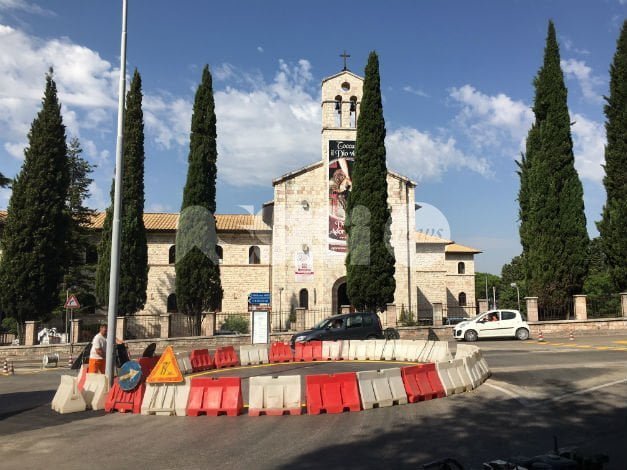 Rotonda dell’Istituto Serafico ad Assisi, al via i lavori: finiranno ad agosto