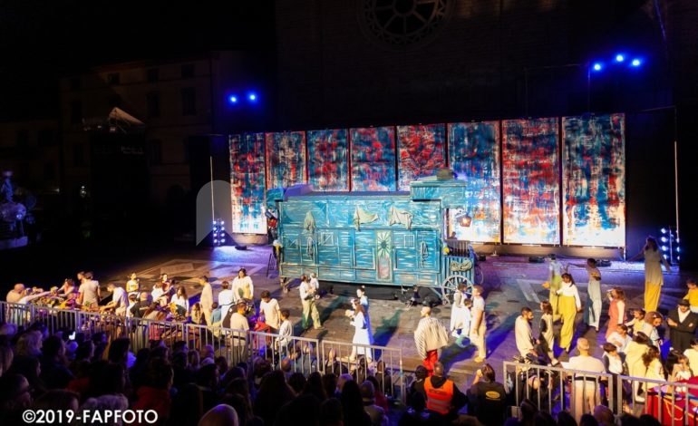 La sfilata del Rione Sant’Angelo al Palio de San Michele 2019 (trama e foto)