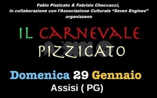 Carnevale Pizzicato, ad Assisi domenica 29 gennaio un nuovo appuntamento con la pizzica