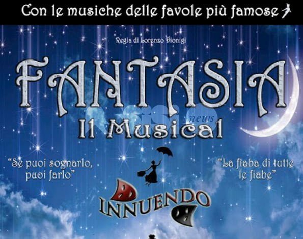 Fantasia il musical sabato 25 e domenica 26 al Teatro Le Stuoie