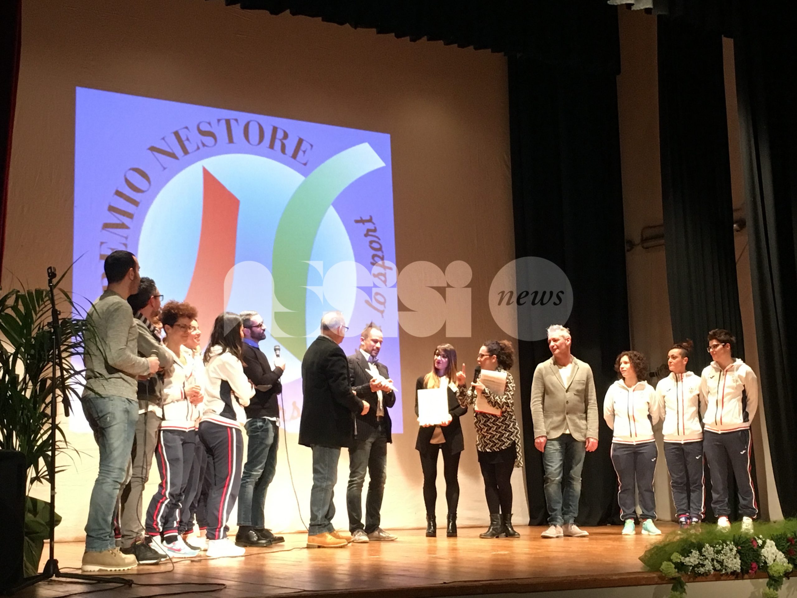 Premio Nestore 2016: premiati l'Angelana Calcio a 5 femminile e gli atleti umbri olimpici