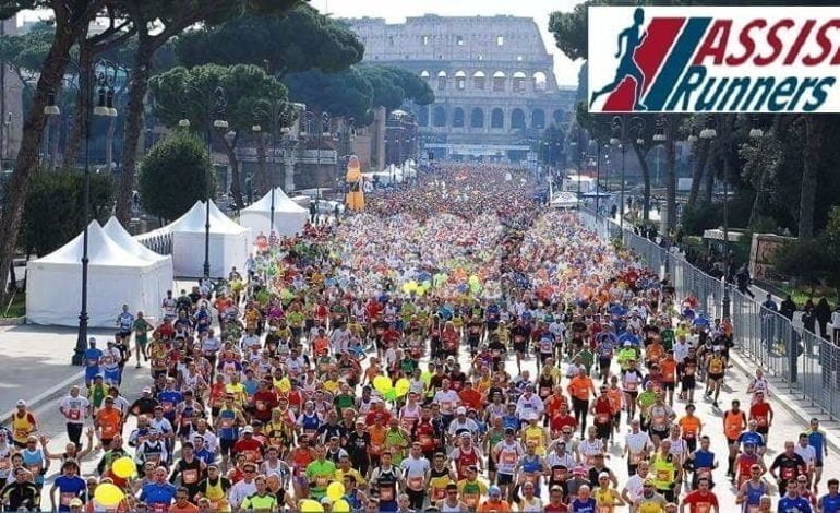 Assisi Runners a Roma per la 23′ edizione della maratona: “Assisi corre e non trema”