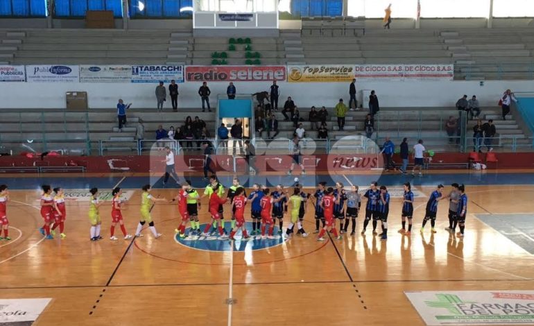 Angelana Calcio a 5 femminile: pari 1-1 a Bisceglie, finale play-off a un passo