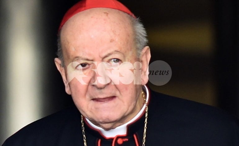 Morto il cardinale Attilio Nicora, il cordoglio del Papa e del vescovo di Assisi