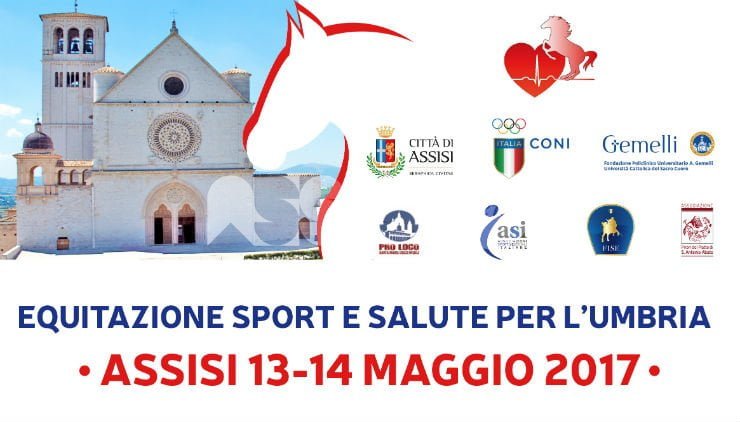 Equitazione sport e salute per l’Umbria il 13-14 maggio ad Assisi
