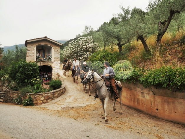 Partito da Assisi il press tour su I sentieri dell’Umbria a cavallo