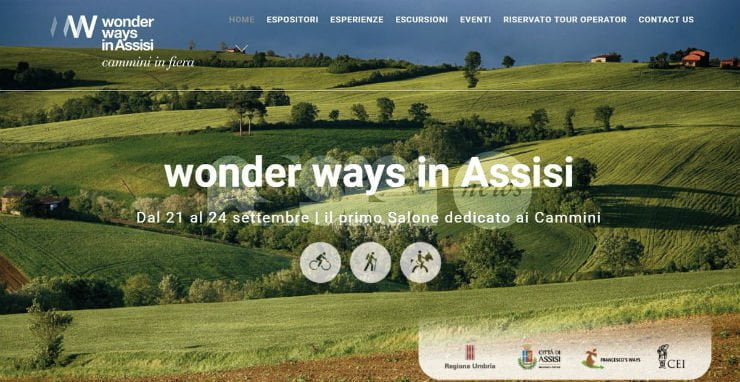 Assisi capitale italiana dei cammini dal 18 al 24 settembre 2017
