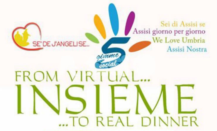 I gruppi social di Assisi a cena insieme per una serata dal sapore unico