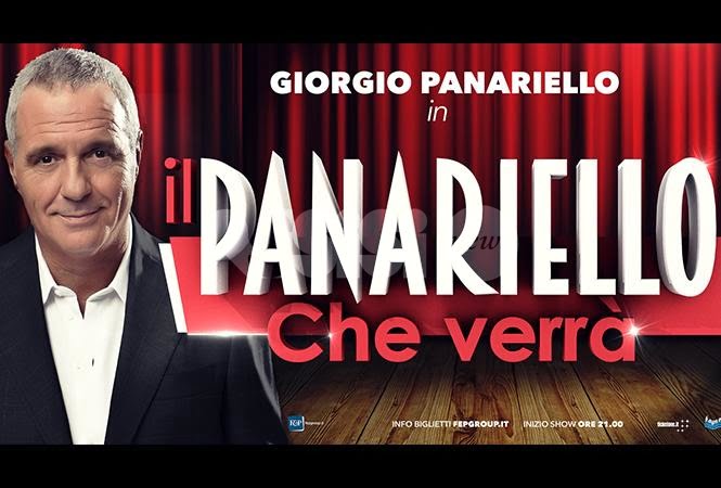Giorgio Panariello ad Assisi con lo spettacolo Il Panariello che verrà