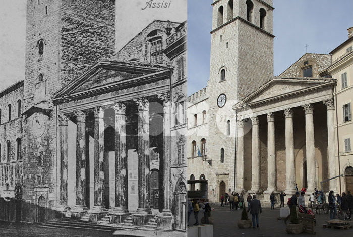 Da 100 a zero, al Baccanale una mostra su come è cambiata Assisi