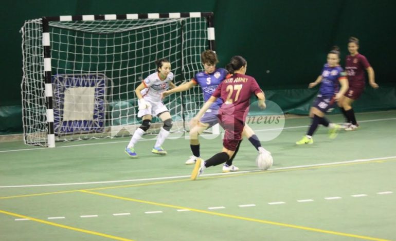 Angelana C5 femminile sconfitta in Abruzzo, in palio c’era la final-four di Coppa Italia