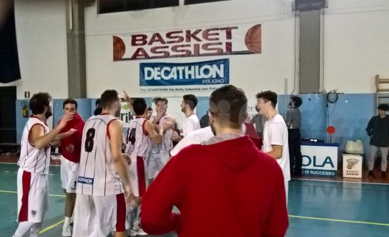 Basket Assisi batte l’Ellera con una gara perfetta: finisce 70-66