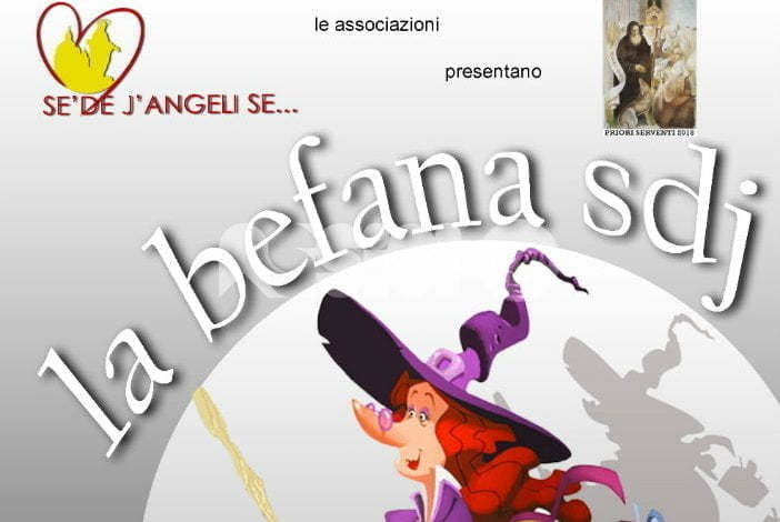 Una sfilata di moda per la Befana in Piazza 2018 a Santa Maria degli Angeli:
