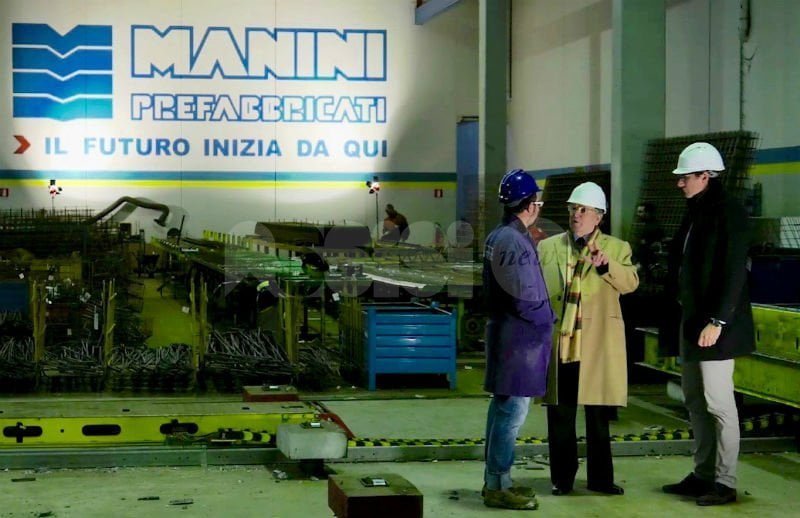 Assisi, la Manini è leader italiana nel settore pre-fabbricati
