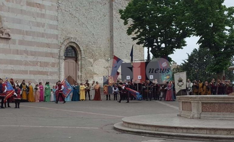 Le Compagnie dei Balestrieri di Assisi Gubbio e Sansepolcro insieme per una competizione congiunta