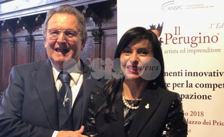 Ad Arnaldo Manini il Premio alla Carriera Perugino, artista e imprenditore 2018