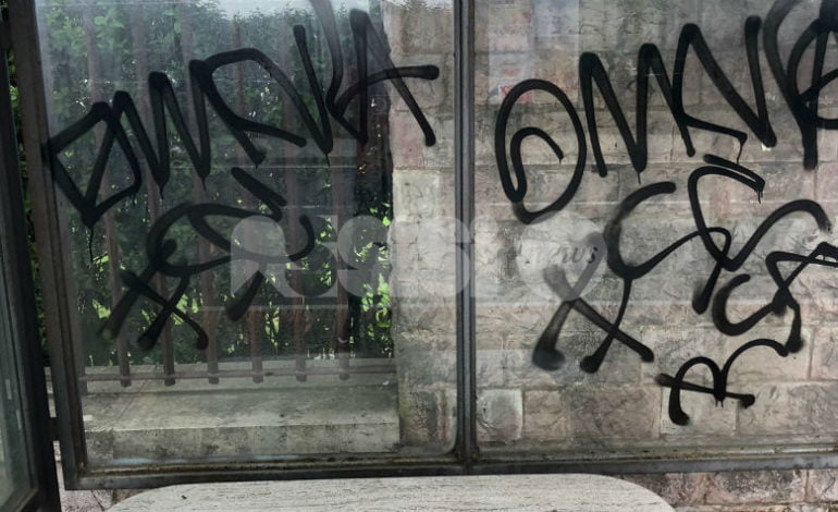 Vandali in azione tra Assisi e Santa Maria: auto rigate e graffiti (foto)