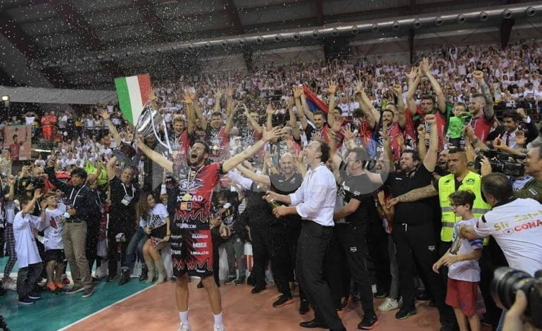 Volley, la Sir Safety Conad Perugia vince lo scudetto: è campione d’Italia