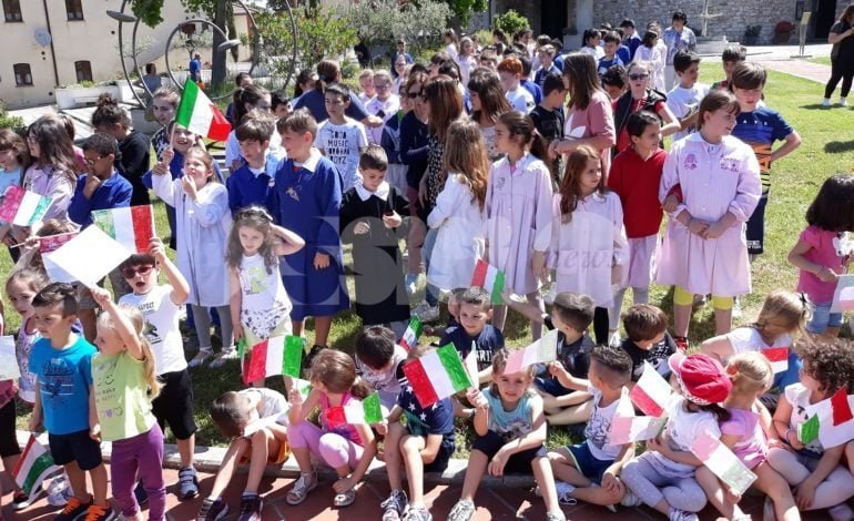 All’Istituto Comprensivo Torgiano-Bettona si è festeggiato il 2 giugno