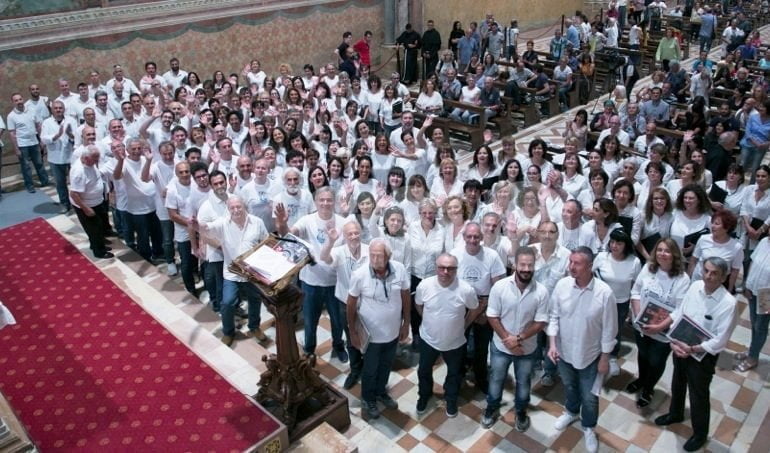 InCanto sulle vie di Francesco 2018 si chiude ad Assisi: le foto