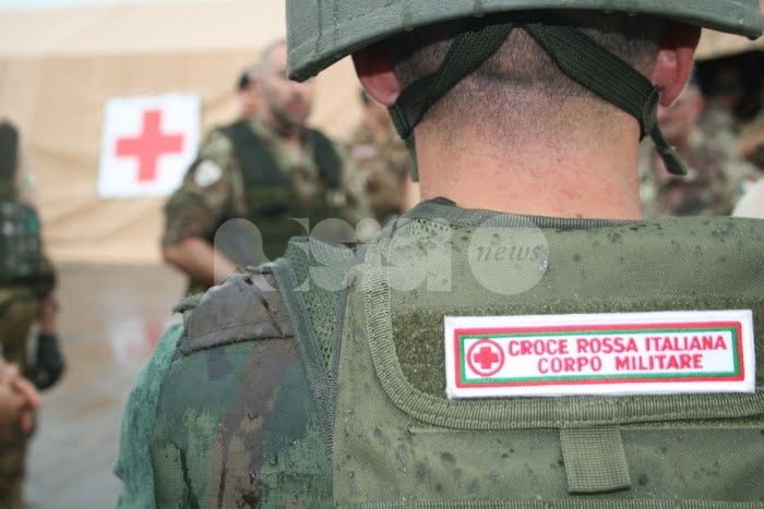 Il Corpo Militare Volontario della Croce Rossa Italiana premiato da Assisi Pax