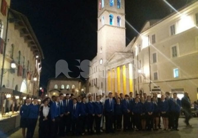 Il Comune di Assisi ringrazia l’Istituto Alberghiero per la cena in Piazza