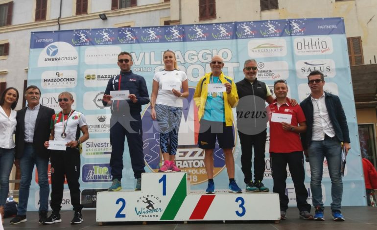 Campionati italiani di mezza maratona 2018, l’Assisi Runners si fa onore a Foligno