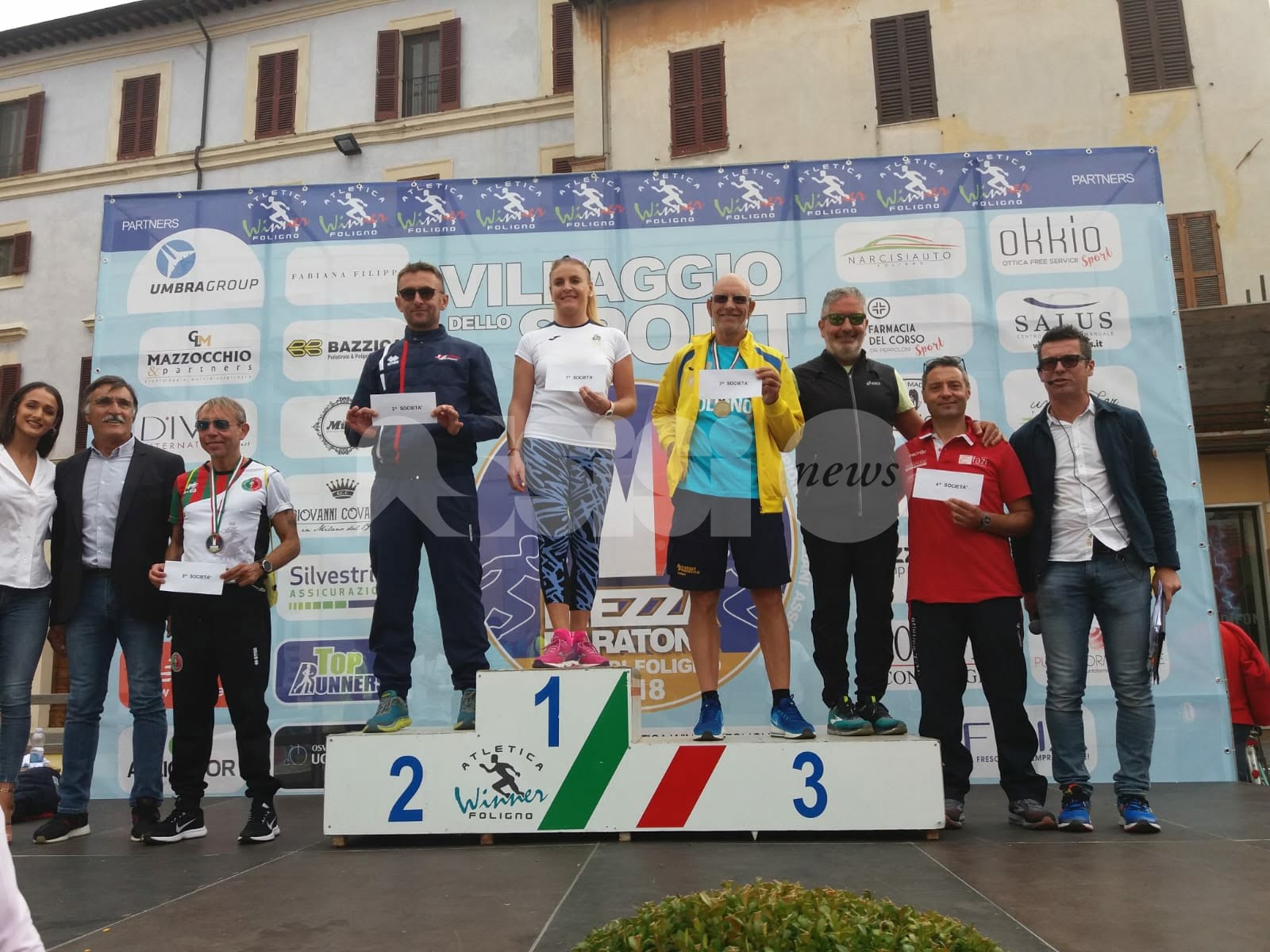 Campionati italiani di mezza maratona 2018, l'Assisi Runners si fa onore a Foligno