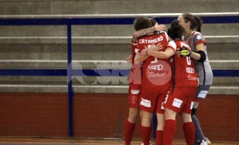 Un super Perugia Futsal femminile cade in casa contro la prima in classifica