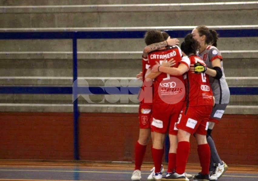 Un super Perugia Futsal femminile cade in casa contro la prima in classifica