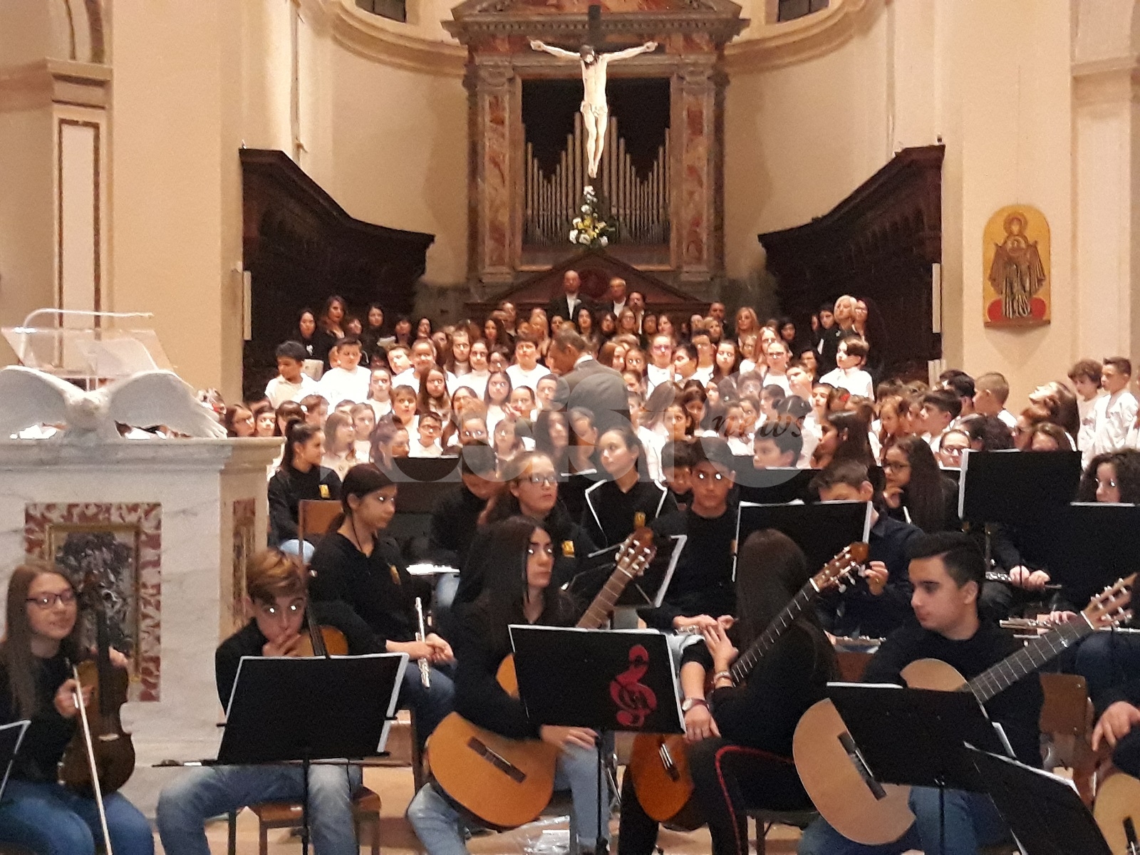 Si rinnova la tradizione del concerto di Natale dell'IC Assisi 3