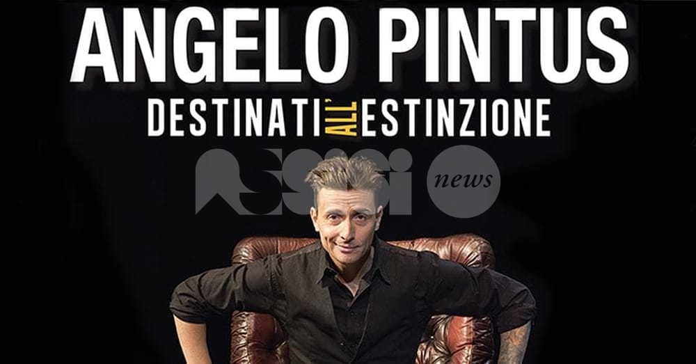 Angelo Pintus ad Assisi il 5 dicembre per Tourné 2018/2019