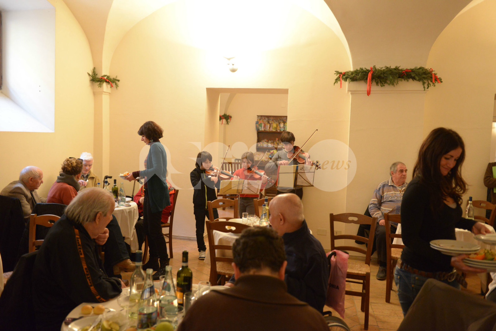 La vigilia di Natale alla società Fortini va in scena il Pranzo dell'Amicizia