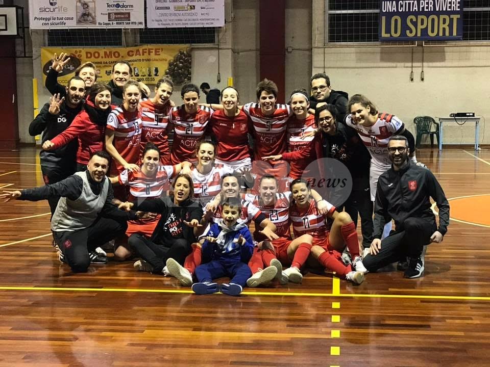 Perugia Futsal femminile vince al fotofinish: 4-3 al Fiberpasta Chiaravalle