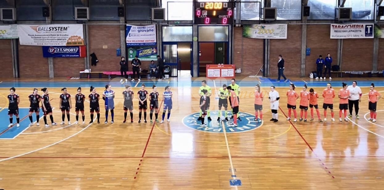 Perugia Futsal femminile, prezioso pari contro il Dorica Torrette