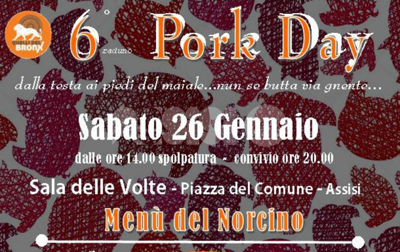 Arriva il Pork Day 2019: il 26 gennaio spolpatura e cena